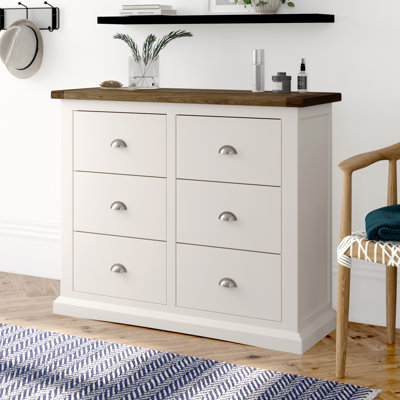 110cm W 6 - Drawer Chest of Drawers