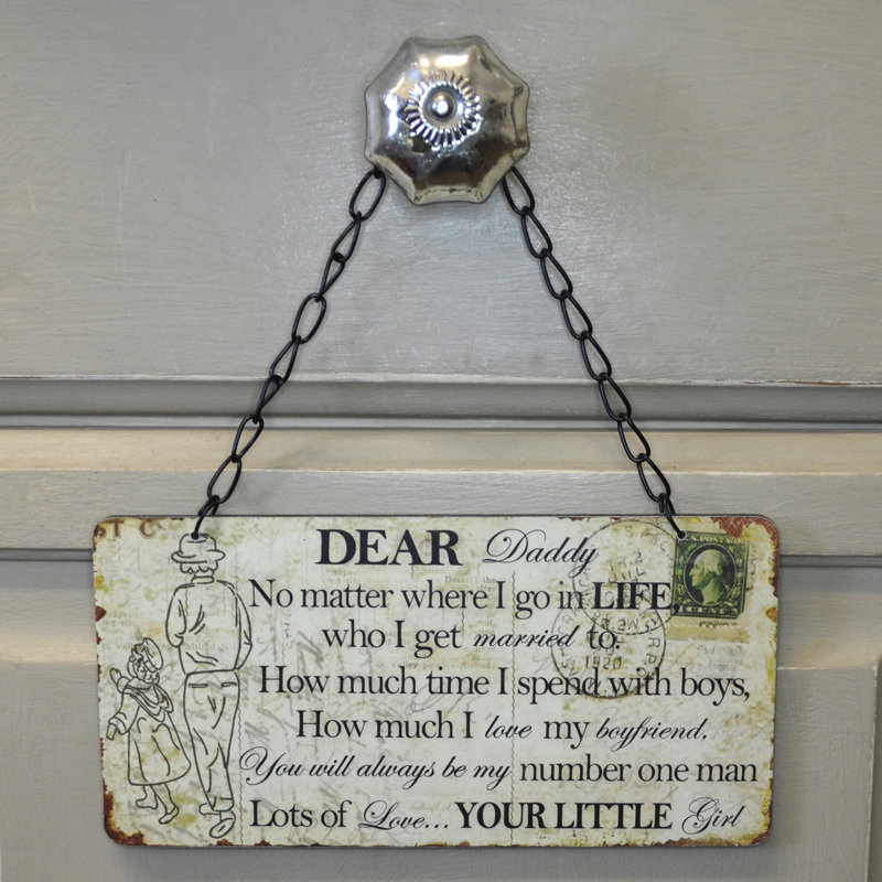 Words And Text Wall Decor on Wood