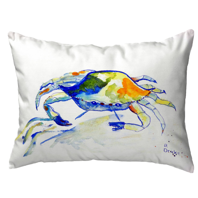 Outdoor Reversible Throw Pillow