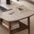 Retro minimalist design coffee table-249299435