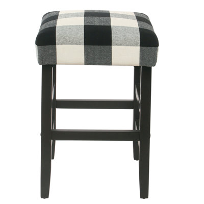 Proxima 24" Seat Height Square Counter Stool by Gracie Oaks