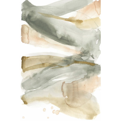 Concurrent Pastels II by Jennifer Goldberger - Wrapped Canvas Painting