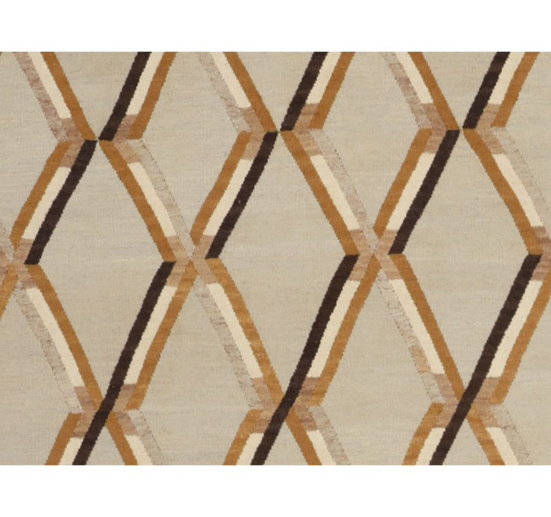 Geometric Area Rug in Beige