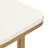 Marble and Metal Square Drink Table-98717399