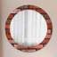 Huldar Glass Flat Wall Mirror