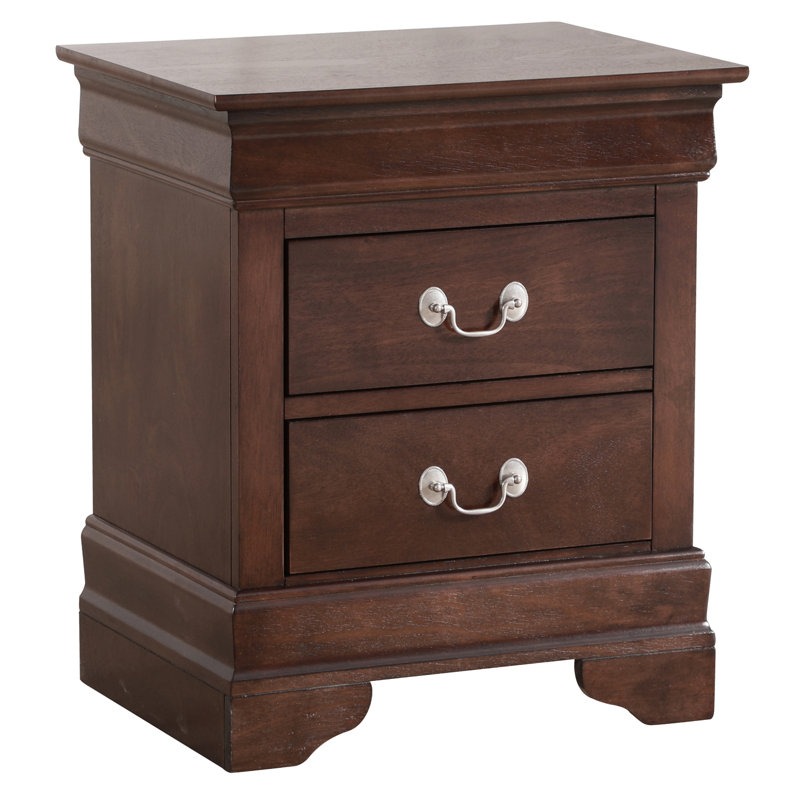 Table de chevet Louisphillipe, cappuccino