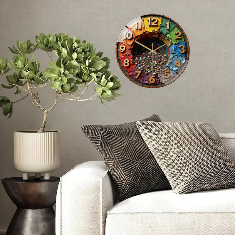 Horloge murale 12 po