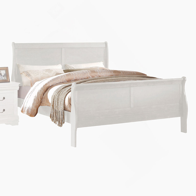 White Queen Bed, Queen