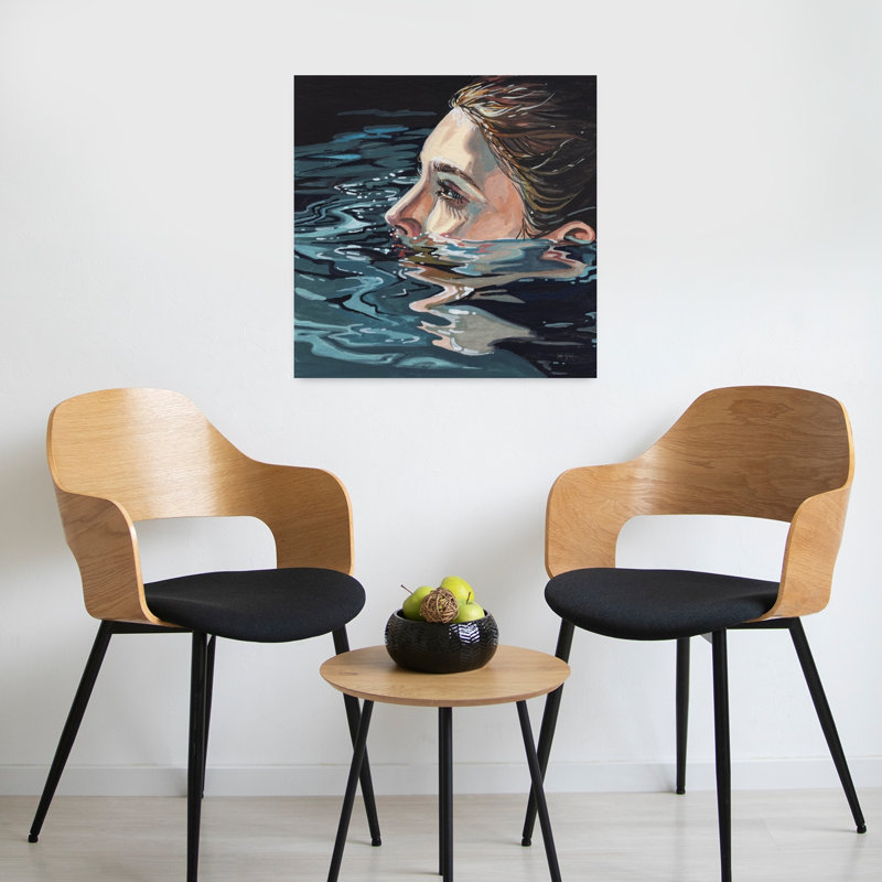 Art contemporain, art contemporain abstrait, H 24 po x l 24 po
