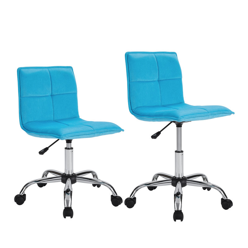 Chaise de travail Cates, Bleu