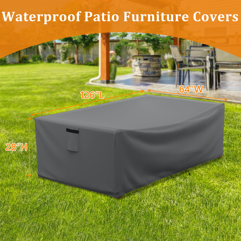 Housse pour ensemble de canapé modulaire imperméable
