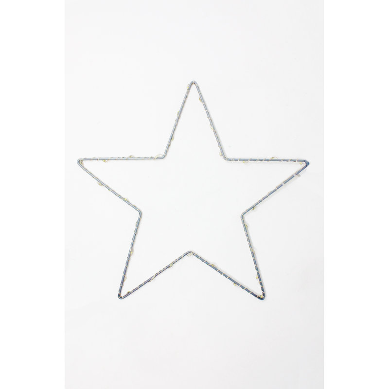 Guirlande lumineuse 50 lumières, H 12 po x l 12 po x P 2 po