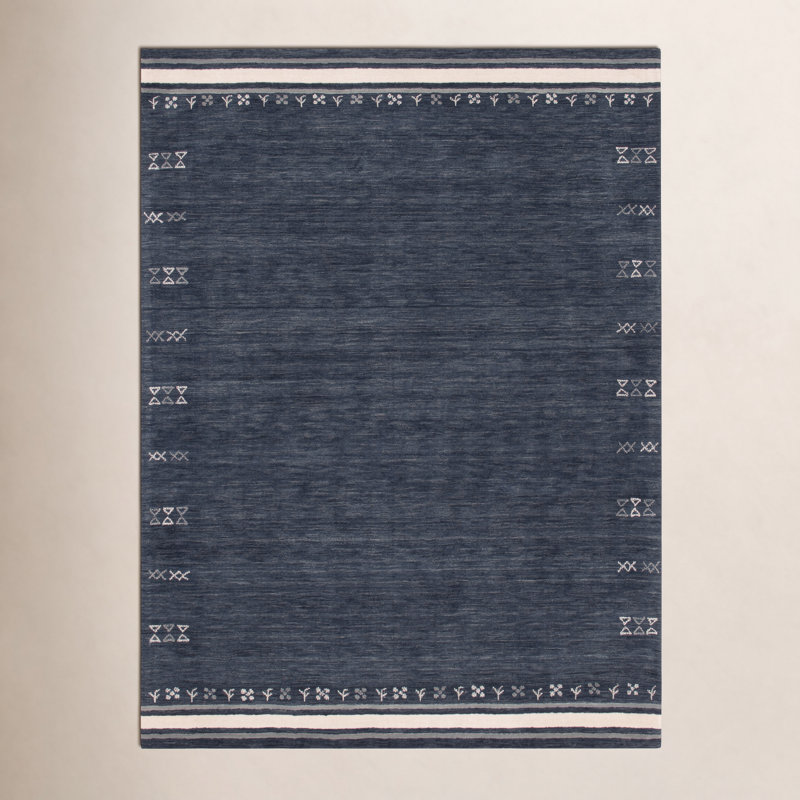 Santiago Hand-Loomed Wool Area Rug, Rectangle 9' x 12'