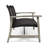Grey Metal & Wood For Patio, Long-Lasting Seat, Frame With Iron Details Patio Seating, Robust Structure And Accents,-103365634