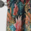 Corail illusion motif tropical IV - Rideau floral - Rideau occultant floral - 1 panneau-107549550
