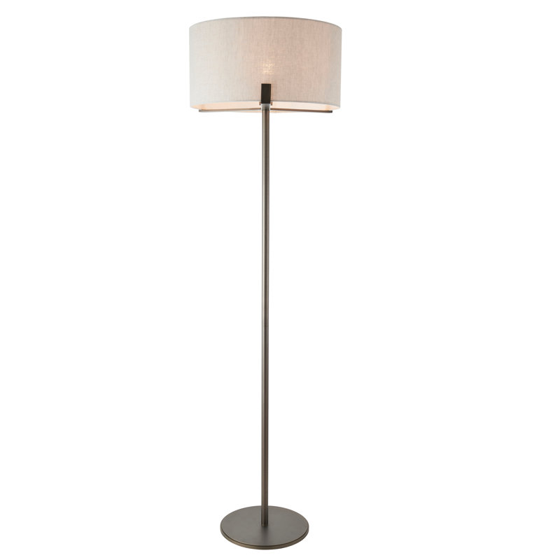 Abercrombie 172.5cm Bronzed Traditional Floor Lamp