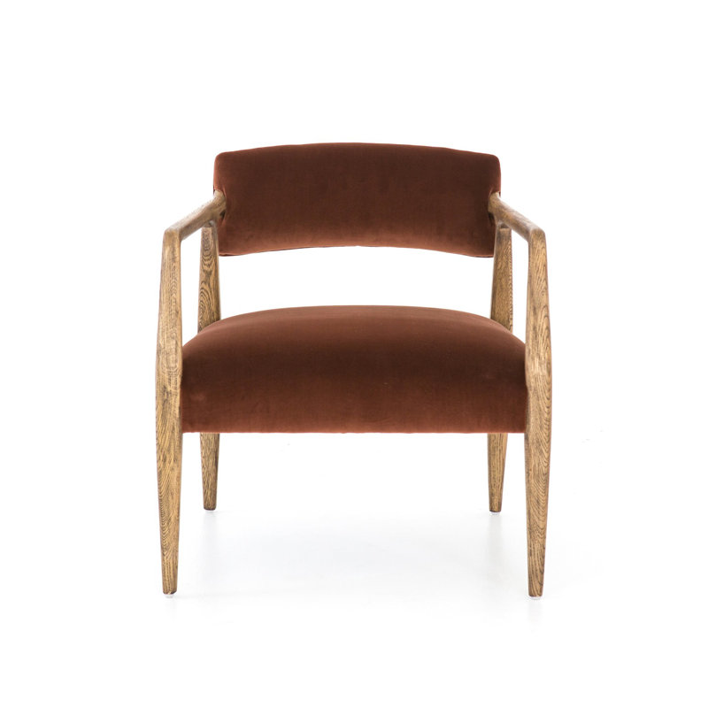 Tyler Armchair, Surrey Auburn Performance Velvet