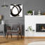  «Intersection 1» par Brittany Evans, art mural en verre acrylique, 24 po x 24 po