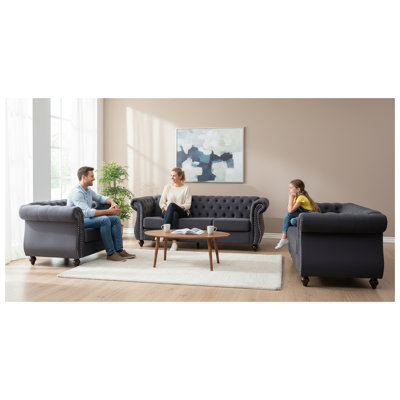 Fauteuil d'appoint Chesterfield