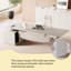 Bureau de direction réglable en hauteur 55,12 po blanc-luxueux-1720471598