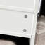 Armoire de rangement latérale brillante avec lumière DEL