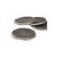 Metal Round 4 Piece Coaster Set