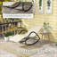 Chaise berçante d'extérieur, chaise berçante résistante