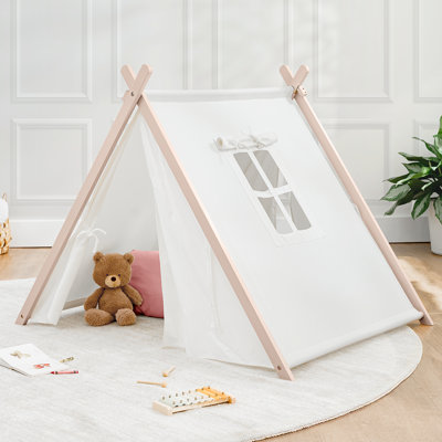 Comfy Cubs Kids Play Tent - Indoor Cotton Canvas for Imaginative Activity for Children