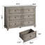 Commode double 6 tiroirs, traditionnelle-1878608624