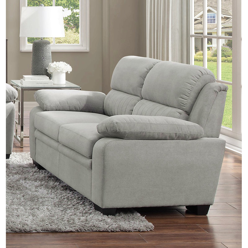 Causeuse moelleuse 1pc, Gris