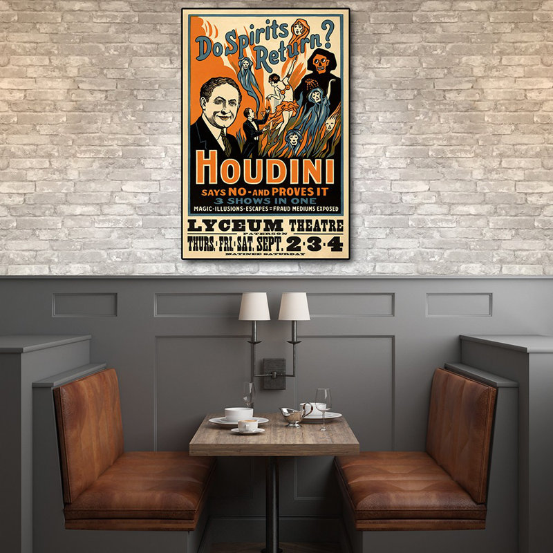 Art mural Houdini