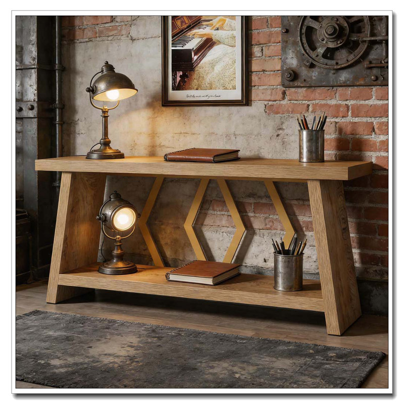 Sofa Table,Storage Console Table