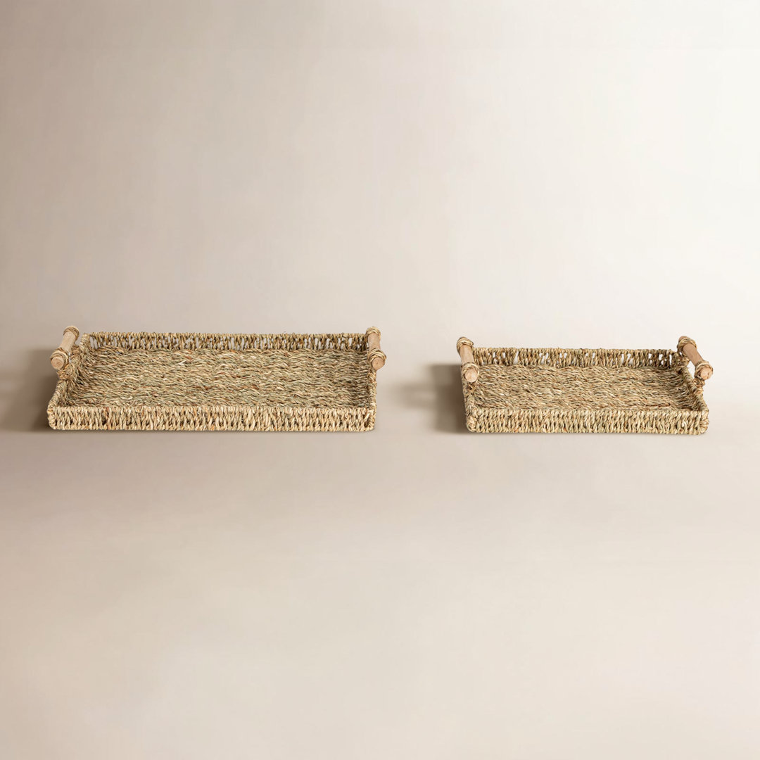 Seagrass Tray - Set of 2 Birch Lane™