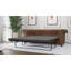 Chesterfield Friedrich Sofa Set with Sleeping Function 3+2+1 Made of Vintage Look Microfibre with Solid Wood Legs-474692462