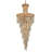 Sterns 28 - Light Dimmable Tiered Chandelier-23083916-23083921