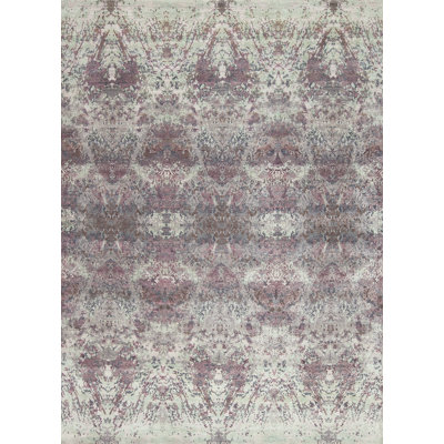 Fanciful Hand Knotted Area Rug