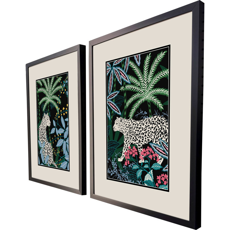 Art encadré exotique