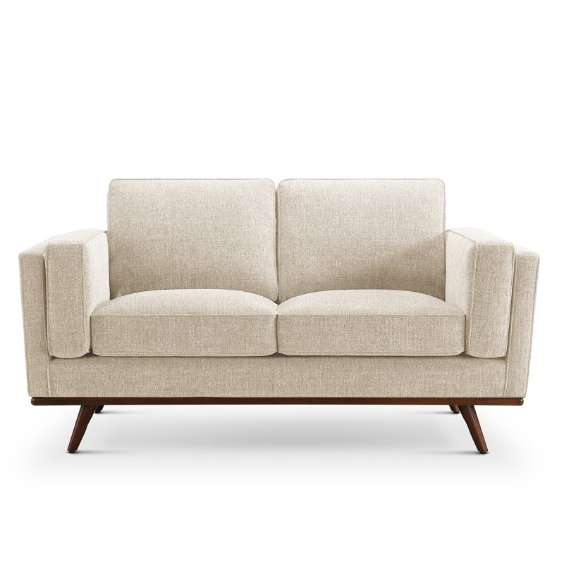 Causeuse Lauro, Polyester beige
