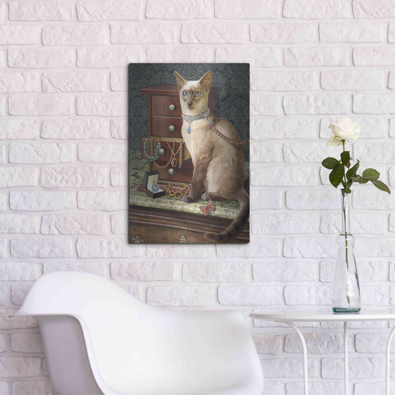 «Ego Siamese Cat» par Dan Craig, H 24 po x l 16 po