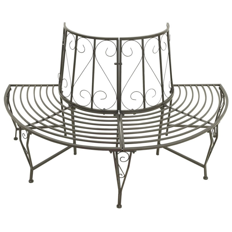 Agosto Steel Outdoor Bench