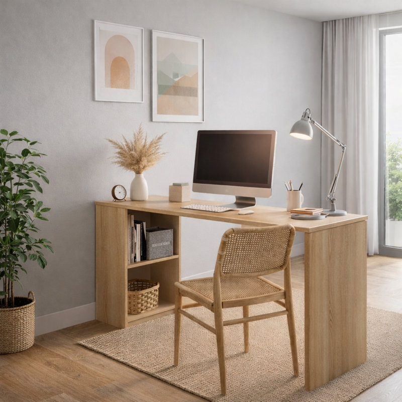 Mikami Writing Desk, Oak