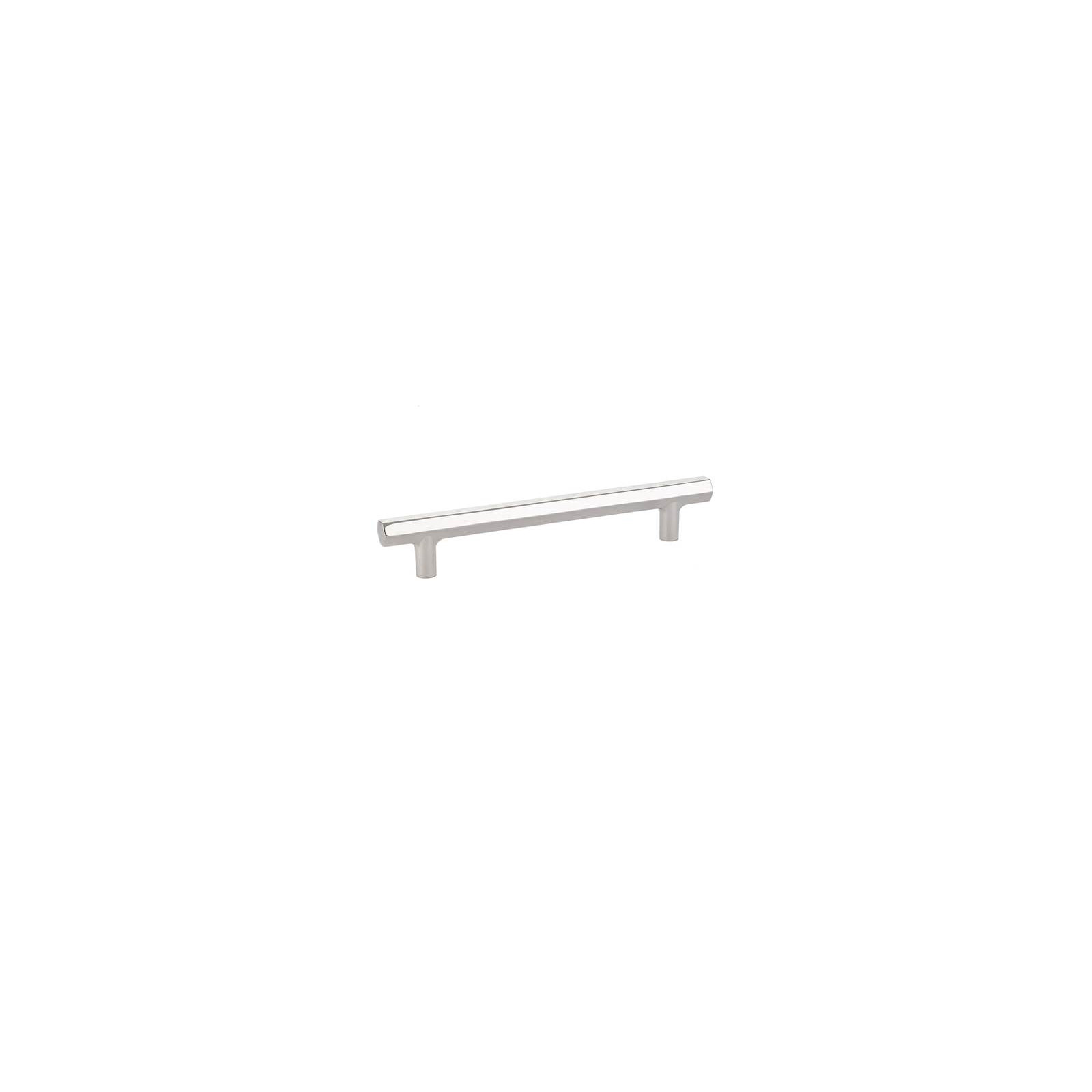 Emtek Mod Hex Cabinet Pull, Polished Nickel Lifetime, 6"