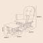 Fauteuil oscillant avec repose-pieds Hoop-1808401985-1808401995