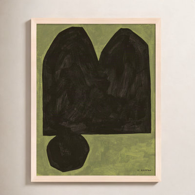Lyndsey "Module on Green 3" Painting