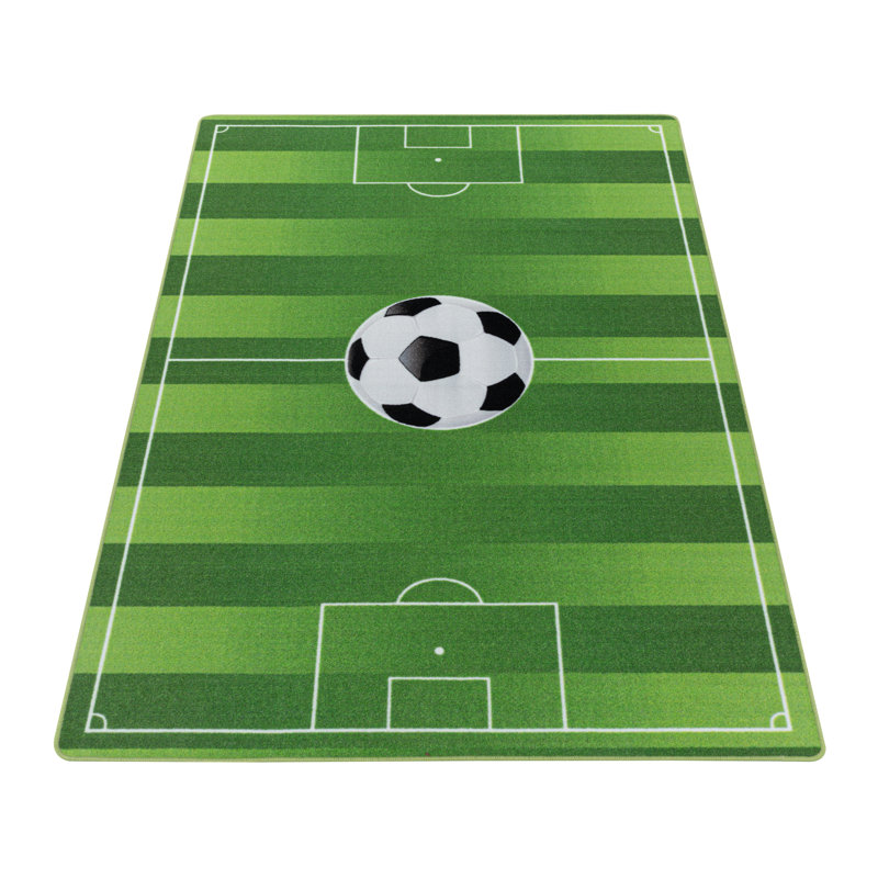Gillies Flatweave Green Rug, Rectangle 160 x 230cm