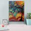 Toile murale rouge «Go Forth 2» par Megan Duncanson, art mural sur toile-2042114041