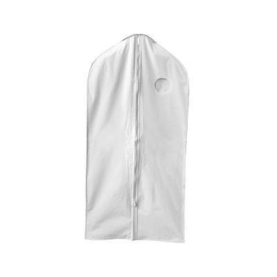 Sac à vêtements en vinyle avec fermeture à glissière