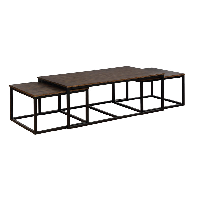 Ensemble de tables basses gigognes Kersh Arcadia