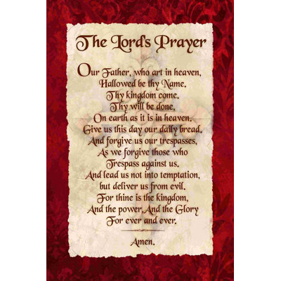 " Lords Prayer "