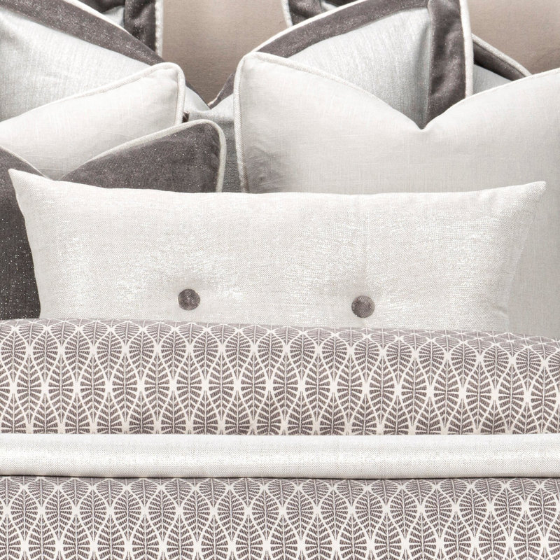 Afternoon Cafe Designer Lumbar Pillow
